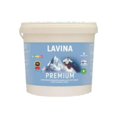 Lavina Premium водоэмульсия для внутренних работ/моющаяся 6,5кг