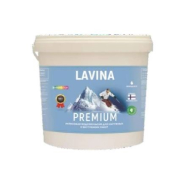 Lavina Premium водоэмульсия для внутренних работ/моющаяся 25кг