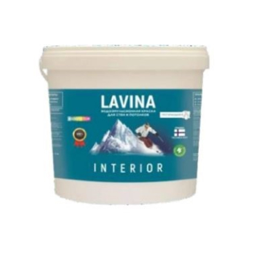 Lavina Interior водоэмульсия для стен и потолков/протирающаяся 15 кг