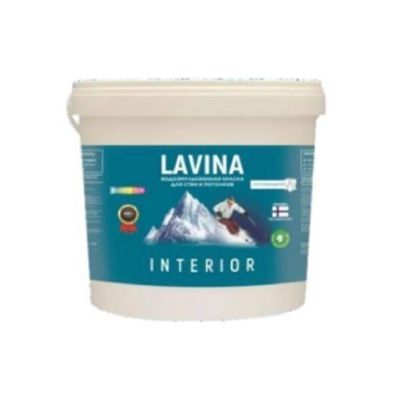 Lavina Interior водоэмульсия для стен и потолков/протирающаяся 6,5 кг