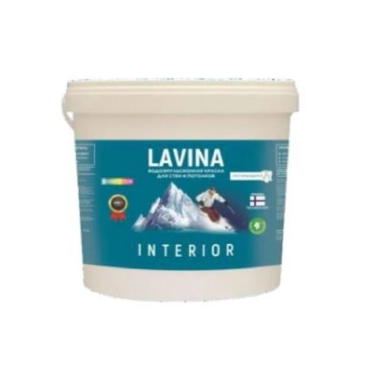 Lavina Interior водоэмульсия для стен и потолков/протирающаяся 25кг