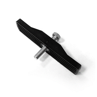 Дренажная система ПВХ (АП) Крепеж решетки Черный 116*20*20 мм