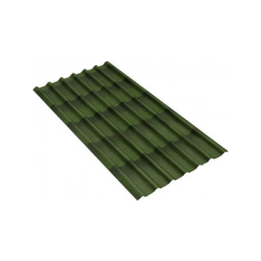 Ондулин Черепица х5 SR-130 зеленый 3D P7АA6Ru300/Onduline tile x5 SR-130 dual green